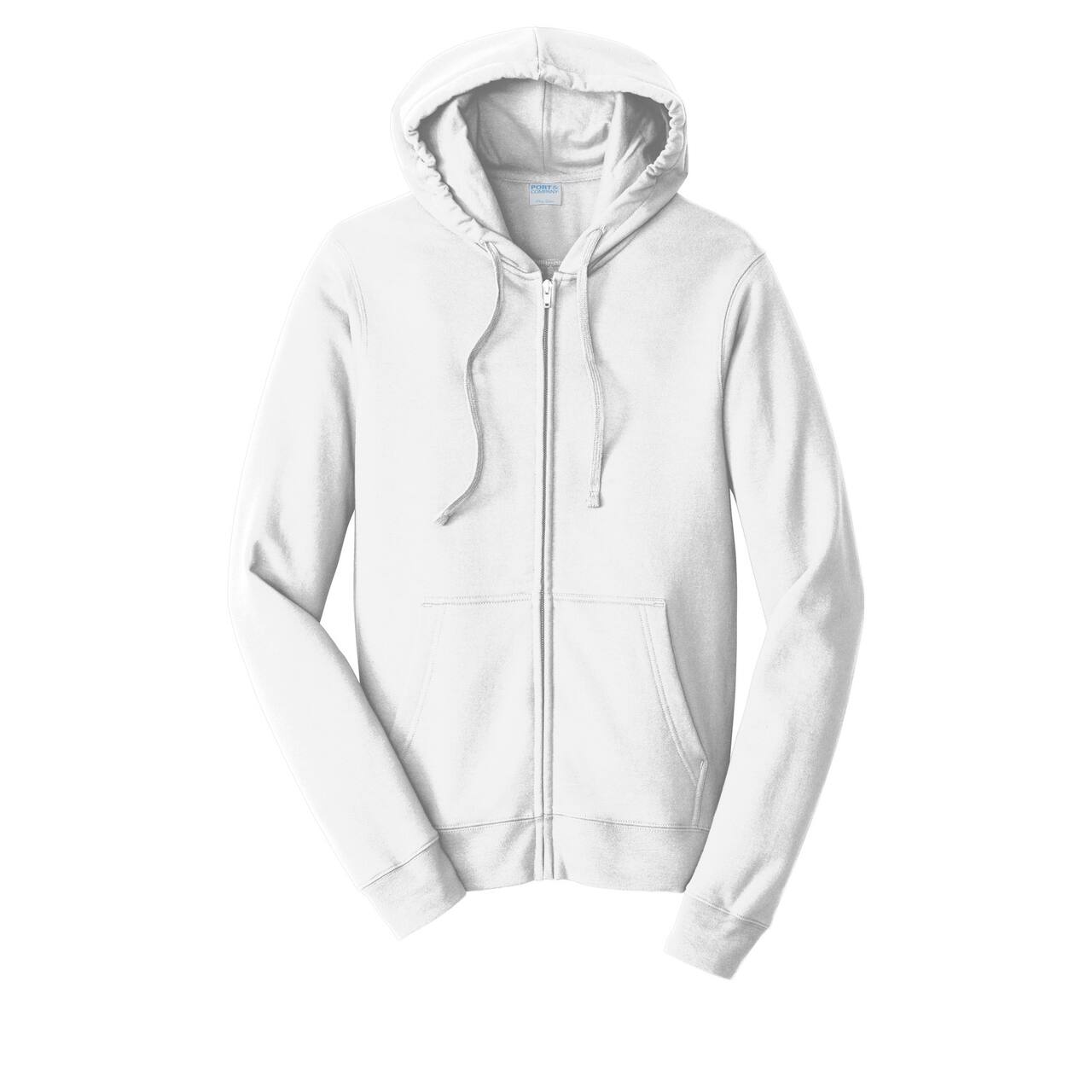 Port & Company® Fan Favorite Fleece Full-Zip Hooded Sweatshirt
